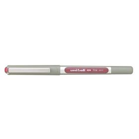 Uni-ball Eye Fine UB-157 Boligrafo de Tinta Liquida - Punta de Bola 0.7mm - Tinta Resistente al Agua y Luz - Sistema de Control de Tinta - Color Vino