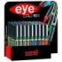 Uni-ball UB-157 Eye Fine Expositor de 54 Boligrafos de Tinta Liquida - Punta de Bola 0.7mm - Tinta Resistente al Agua y Luz - Sistema de Control de Tinta - Ventana de Nivel de Tinta - Colores Surtidos