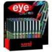 Uni-ball UB-157 Eye Fine Expositor de 54 Boligrafos de Tinta Liquida - Punta de Bola 0.7mm - Tinta Resistente al Agua y Luz - Sistema de Control de Tinta - Ventana de Nivel de Tinta - Colores Surtidos