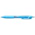 Uni-ball JetStream Sport SXN-150C-07 Boligrafo Retractil - Punta de Bola 0.7mm - Tinta Pigmentada Resistente al Agua y Luz - Secado Instantaneo - Color Azul Claro