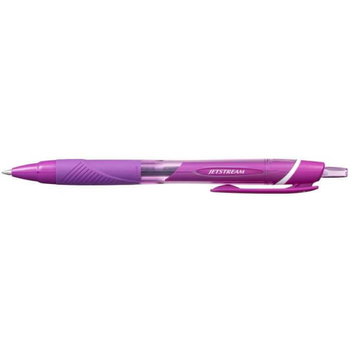Uni-ball JetStream Sport SXN-150C-07 Boligrafo Retractil - Punta de Bola 0.7mm - Tinta Pigmentada Resistente al Agua y Luz - Secado Instantaneo - Color Violeta