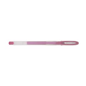 Uni-ball Signo Noble Metal UM-120NM Boligrafo de Tinta Gel - Punta de Bola 0.8mm - Tinta Resistente al Agua y Luz - Escribe en Papel Negro y Blanco - Color Rosa