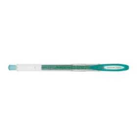 Uni-ball Signo Sparkling UM-120SP Boligrafo de Tinta Gel - Punta de Bola 1mm - Tinta Pigmentada Resistente al Agua y a la Luz - Efecto Purpurina - Color Verde