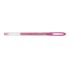Uni-ball Signo Sparkling UM-120SP Roller de Tinta Gel - Punta de Bola 1mm - Tinta Pigmentada Resistente al Agua y Luz - Efecto Purpurina - Color Rosa