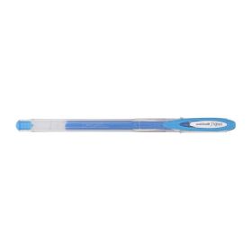 Uni-ball UM-120AC Signo Angelic Boligrafo de Tinta Gel - Punta de Bola 0.7mm - Tinta Resistente al Agua y Luz - Escribe en Papel Negro y Blanco - Color Azul