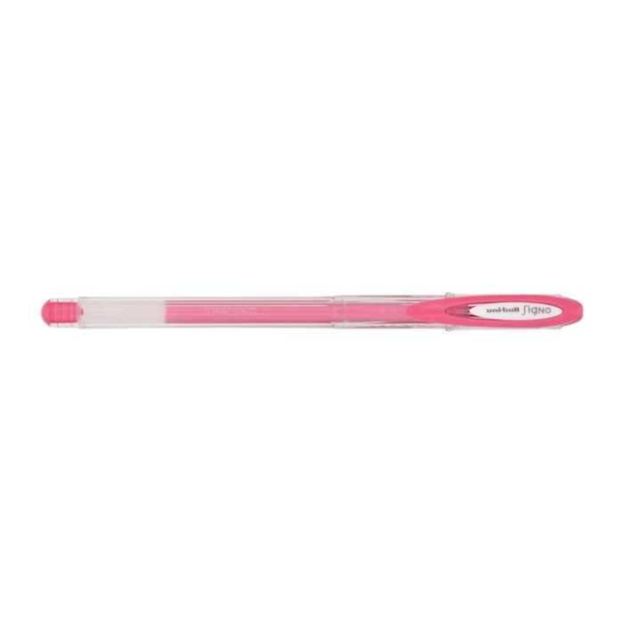 Uni-ball UM-120AC Signo Angelic Roller de Tinta Gel - Punta de Bola 0.7mm - Tinta Resistente al Agua y Luz - Escribe en Papel Negro y Blanco - Color Rojo