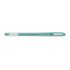 Uni-ball UM-120AC Signo Angelic Boligrafo de Tinta Gel - Punta de Bola 0.7mm - Tinta Resistente al Agua y Luz - Escribe en Papel Negro y Blanco - Color Verde