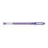 Uni-ball UM-120AC Signo Angelic Roller de Tinta Gel - Punta de Bola 0.7mm - Tinta Resistente al Agua y Luz - Escribe en Papel Negro y Blanco - Color Violeta