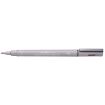 Uni-ball PINBR-200(S) Rotulador Calibrado - Punta Poliacetal Brush - Tinta Pigmentada Resistente al Agua y Luz - Color Gris Claro