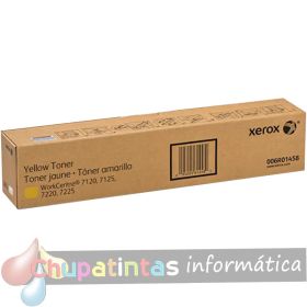 Xerox WorkCentre 7120/7125/7220/7225 Amarillo Cartucho de Toner Original - 006R01458