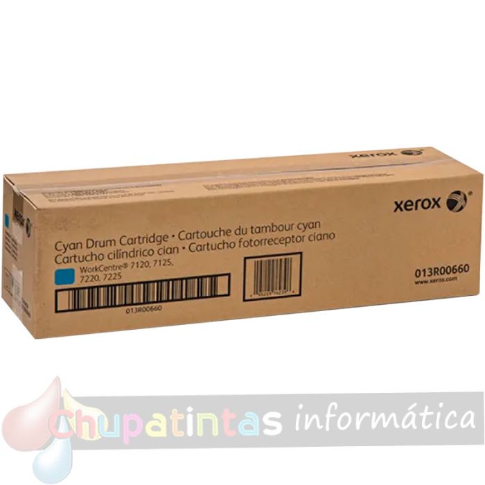 Xerox WorkCentre 7120/7125/7220/7225 Cian Tambor de Imagen Original - 013R00660 (Drum)