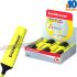 Erichkrause Visioline V-12 - Marcador de Texto - Punta Biselada - Tinta Fluorescente a Base de Agua - Amarillo-1
