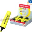 Erichkrause Visioline V-12 - Marcador de Texto con Punta Biselada - Tinta Fluorescente a Base de Agua - Color Amarillo