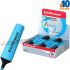 Erichkrause Visioline V-12 - Marcador de Texto - Punta Biselada - Tinta Fluorescente a Base de Agua - Azul-1
