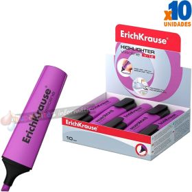 Erichkrause Visioline V-12 - Marcador de Texto - Punta Biselada - Tinta Fluorescente a Base de Agua - Violeta-1