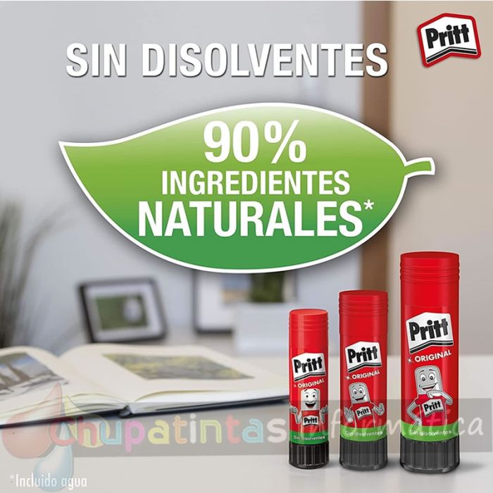 Pritt Barra de Pegamento 11grs - Sin Disolventes - 97% de Ingredientes Naturales - Lavable a 20ºC - Seguro para Niños-5
