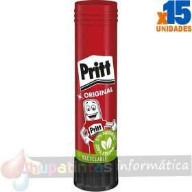 Pritt Barra de Pegamento 22grs - Sin Disolventes - 97% de Ingredientes Naturales - Lavable a 20ºC - Seguro para Niños-1