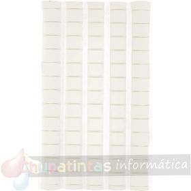 Multitack Pack de 65 Piezas de Masilla Adhesiva Blanca - Fuertes, Limpias y Removibles-3