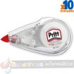 Pritt Mini Roller Expositor de 10 Correctores 4.2mm x 7m - Compacto y Ergonomico - Punta Flexible de Alta Precision - Compatible con todo Tipo de Papel