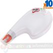 Pritt Eco Flex Roller Cinta Correctora 4.2mm x 10m - Cinta Reciclable - Correcciones Precisas - Aplicacion Ergonomica - Punta Flexible