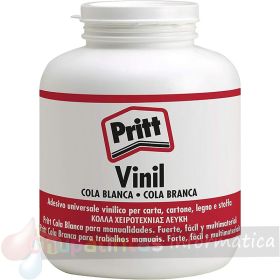 Pritt Cola Blanca 1Kg - Sin Disolventes - Lavable a 20ºC - 90% de Ingredientes Naturales - Seguro para los Niños-1