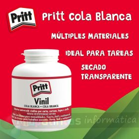 Pritt Cola Blanca 1Kg - Sin Disolventes - Lavable a 20ºC - 90% de Ingredientes Naturales - Seguro para los Niños-3