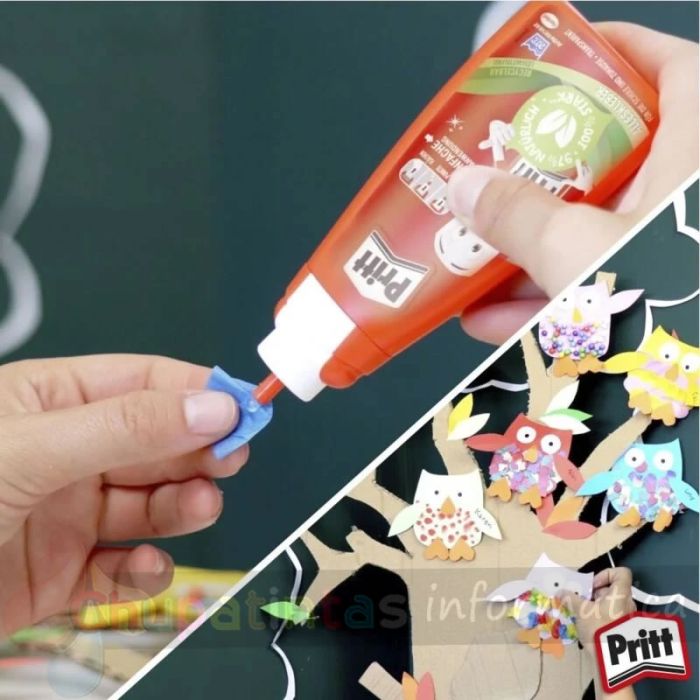 Pritt Cola Universal Bl 100gr - Cola Liquida Transparente - Ideal para Manualidades - Pega Diferentes Materiales-4