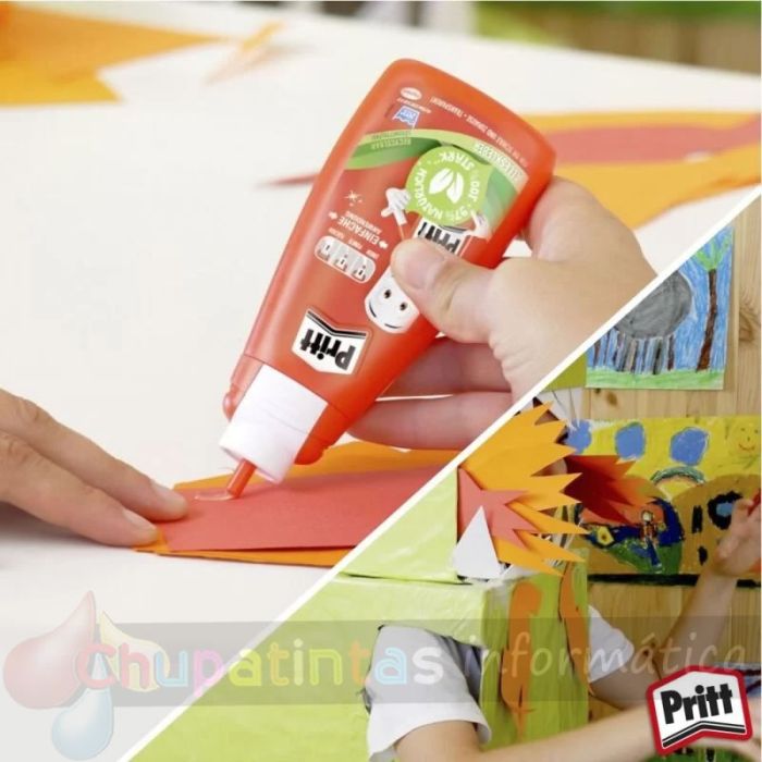 Pritt Cola Universal Bl 100gr - Cola Liquida Transparente - Ideal para Manualidades - Pega Diferentes Materiales-5