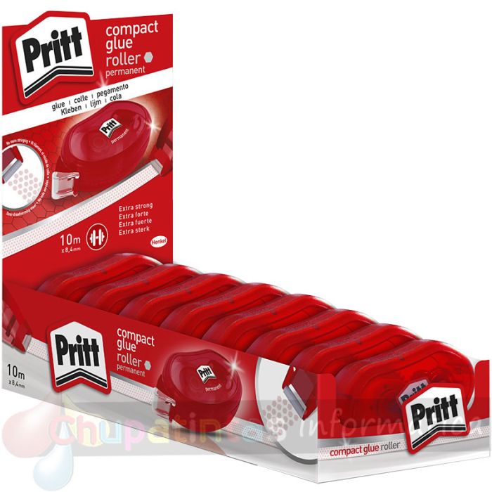 Pritt Compacto Rodillo Encolador Permanente 8.4mm x 10m -2