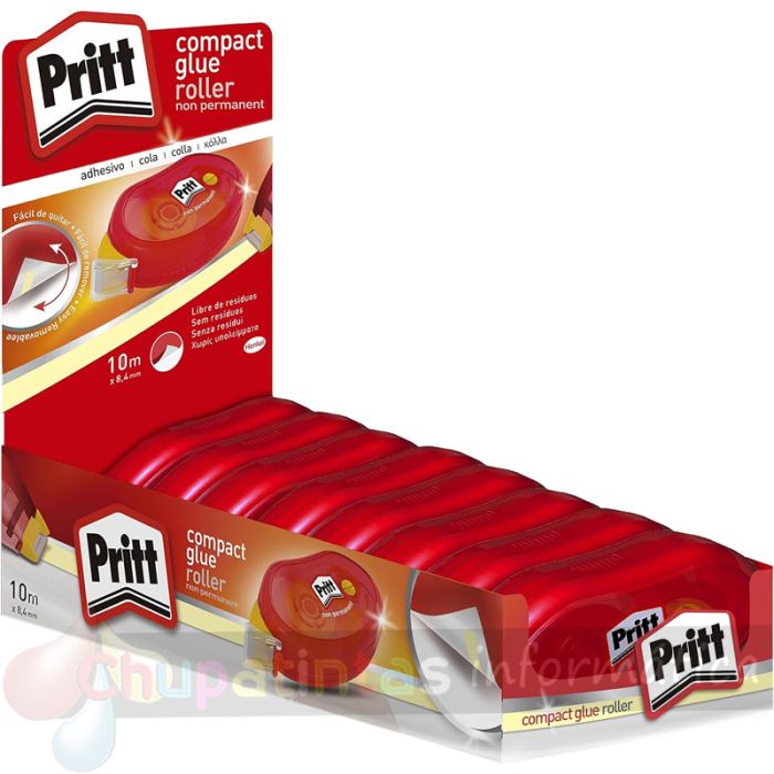 Pritt Compacto Rodillo Encolador Removible 8.4mm x 10m -2