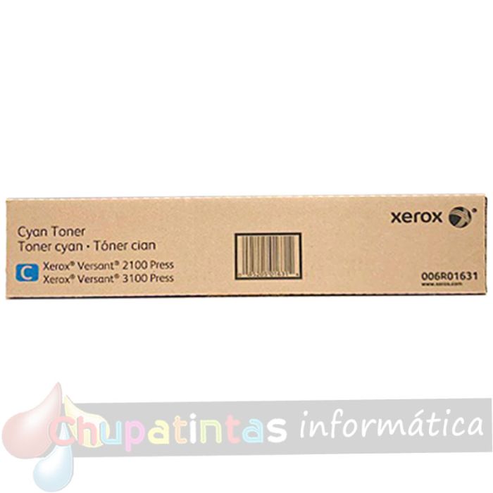 Xerox Versant 2100/3100 Cian Cartucho de Toner Original - 006R01631