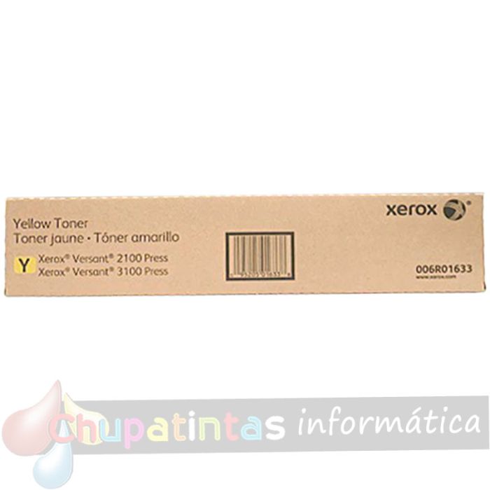 Xerox Versant 2100/3100 Amarillo Cartucho de Toner Original - 006R01633