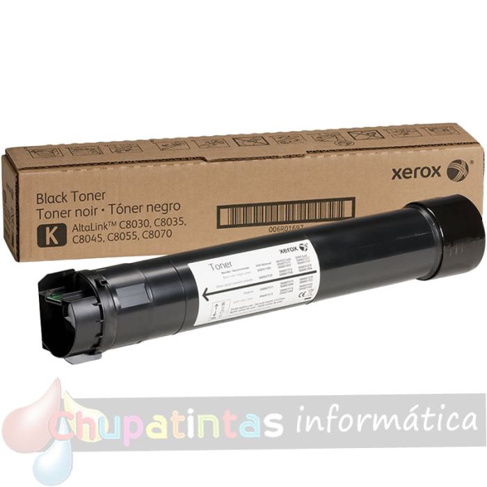 Xerox Altalink C8030/C8035/C8045/C8055/C8070 Negro Cartucho de Toner Original - 006R01697