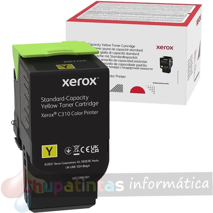 Xerox C310/C315 Amarillo Cartucho de Toner Original - 006R04359