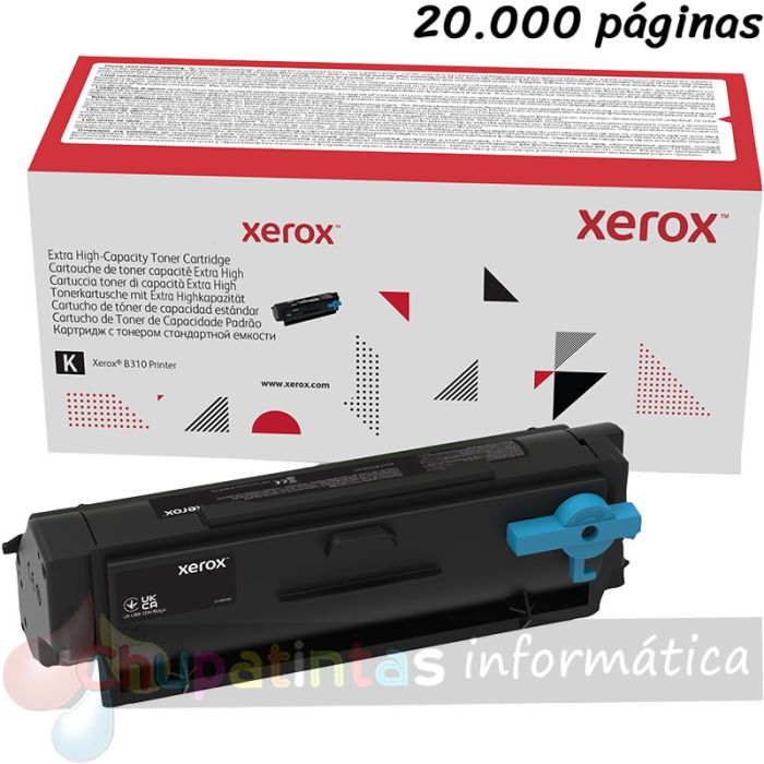 Xerox B305/B310/B315 Negro Cartucho de Toner Original - 006R04378