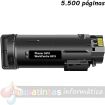 Xerox Phaser 6510/WorkCentre 6515 Negro Cartucho de Toner Generico - Reemplaza 106R03480/106R03476