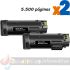 Xerox Phaser 6510/WorkCentre 6515 Negro Pack de 5 Cartuchos de Toner Genéricos - Reemplaza 106R03480/106R03476