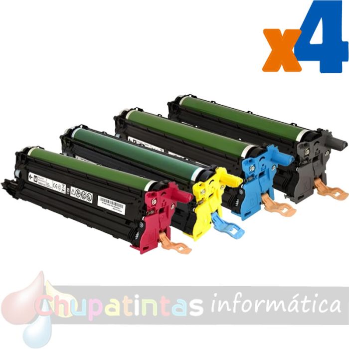 Xerox Phaser 6510/WorkCentre 6515 Pack de 4 Tambores de Imagen Genéricos (Drum)