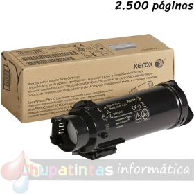 Xerox Phaser 6510/WorkCentre 6515 Negro Cartucho de Tóner Original - 106R03476