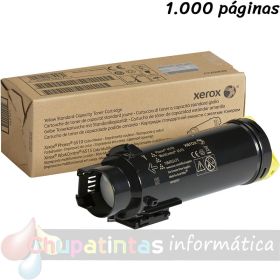 Xerox Phaser 6510/WorkCentre 6515 Amarillo Cartucho de Toner Original - 106R03475