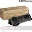 Xerox Phaser 6510/WorkCentre 6515 Negro Cartucho de Toner Original - 106R03480