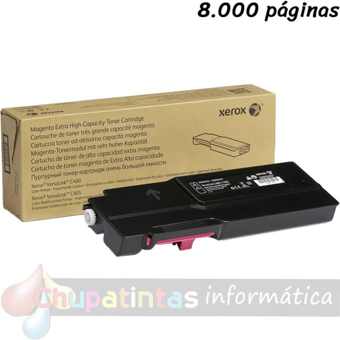 Xerox VersaLink C400/C405 Magenta Cartucho de Toner Original - 106R03531