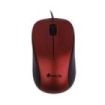 NGS Crew Raton USB 1200dpi - 3 Botones - Uso Ambidiestro - Cable de 1.30m - Color Rojo/Negro