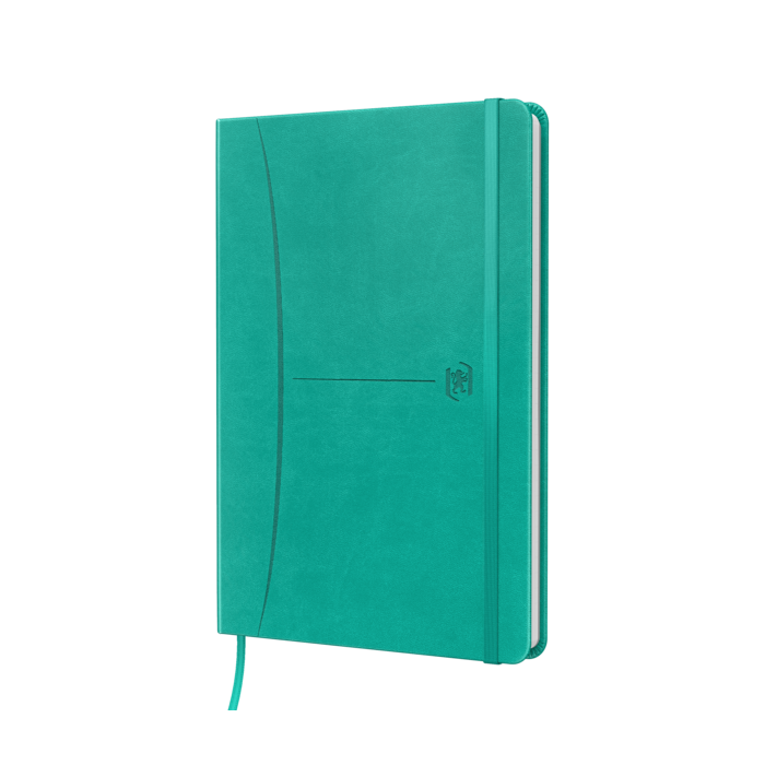 Oxford Signature Cuaderno Cosido Tapa Extradura A5 Dots 5x5 104 Hojas - Cuaderno de Alta Calidad - Tapa Resistente - Formato A5 - Paginas con Puntos 5x5 - 104 Hojas - Color Ice Mint