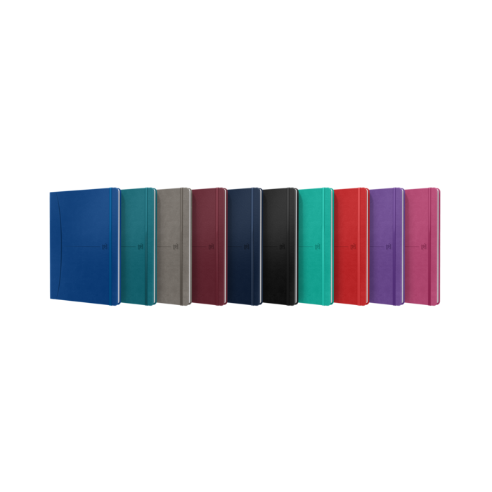 Oxford Signature Cuaderno Cosido Tapa Extradura B5 - 1 Linea - 80 Hojas - Colores Surtidos