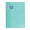 Oxford School Touch Europeanbook 1 A4+ Tapa Extradura - Cuaderno con Tapa Dura - 80 Hojas 5x5 - Diseño Ice Mint Pastel