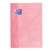 Oxford School Touch Europeanbook 1 A4+ Tapa Extradura - Cuaderno con Tapa Resistente - 80 Hojas de Papel de Alta Calidad - Diseño Flamingo Pastel