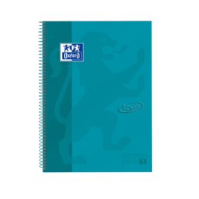 Oxford School Touch Europeanbook 1 A4+ Tapa Extradura - Cuaderno de Tamaño A4+ - Tapa Resistente de Extradura - Cuadricula de 5x5 - 80 Hojas