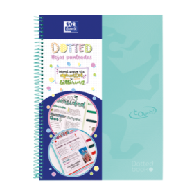 Oxford School Touch Europeanbook Dotbook A4+ - Tapa Extradura - Dots 5x5 - 80 Hojas