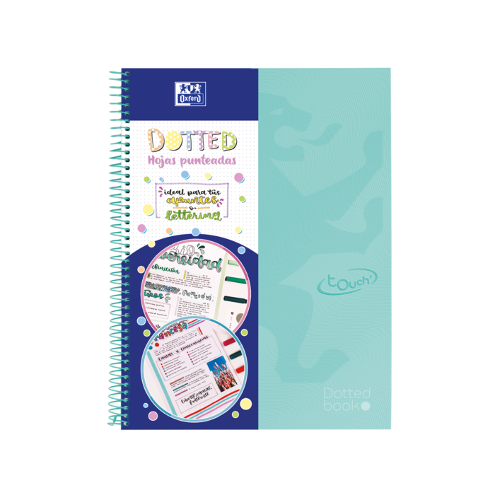 Oxford School Touch Europeanbook Dotbook A4+ - Tapa Extradura - Dots 5x5 - 80 Hojas